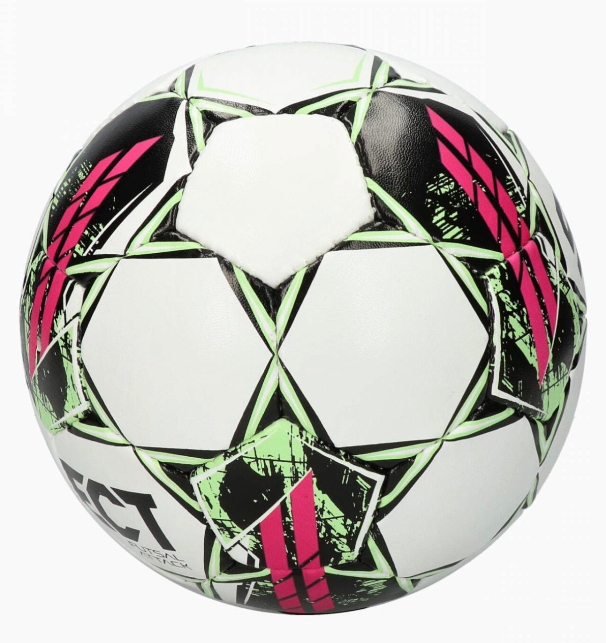 Futbalová lopta SELECT ATTACK V22 BIELA/RUŽOVÁ