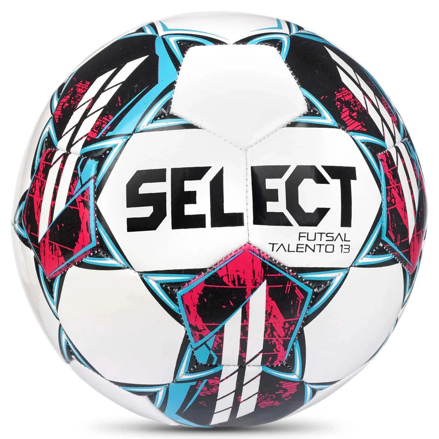 Futsalová lopta SELECT TALENTO 13 V22 WHITE/BLUE