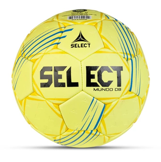 Žltá hádzanárska lopta SELECT MUNDO DB V24 veľkosť 2 