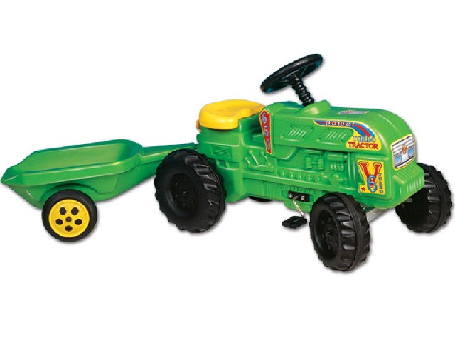 Poľnohospodársky traktor s prívesom D-TOYS