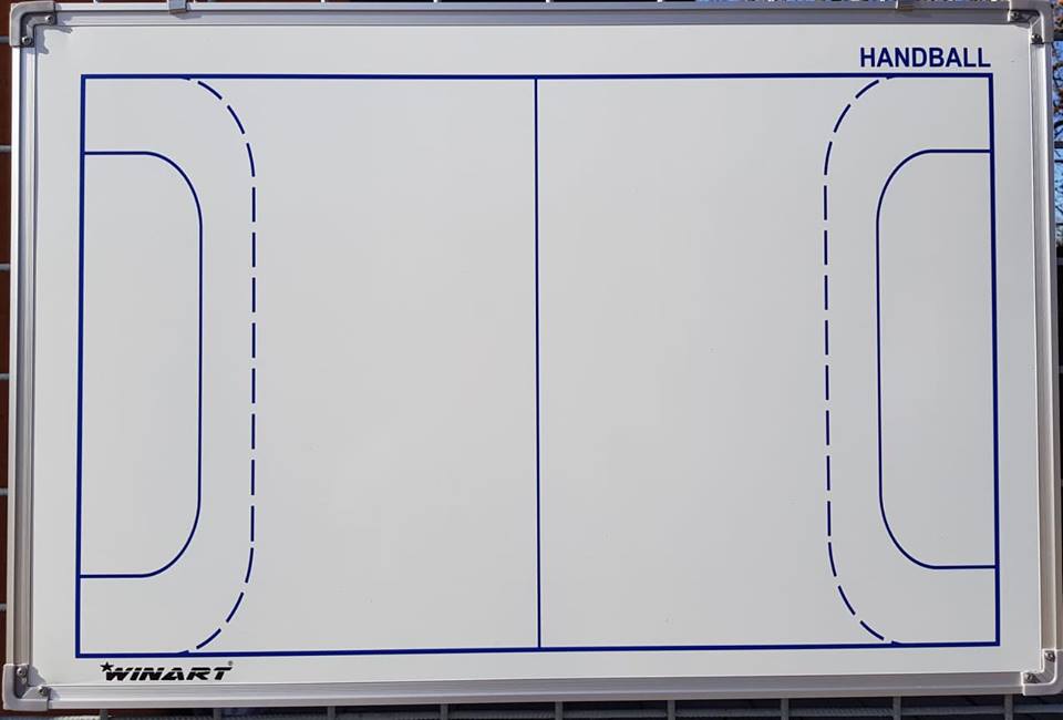 Taktická doska na hádzanú, 90 × 60 cm WINART