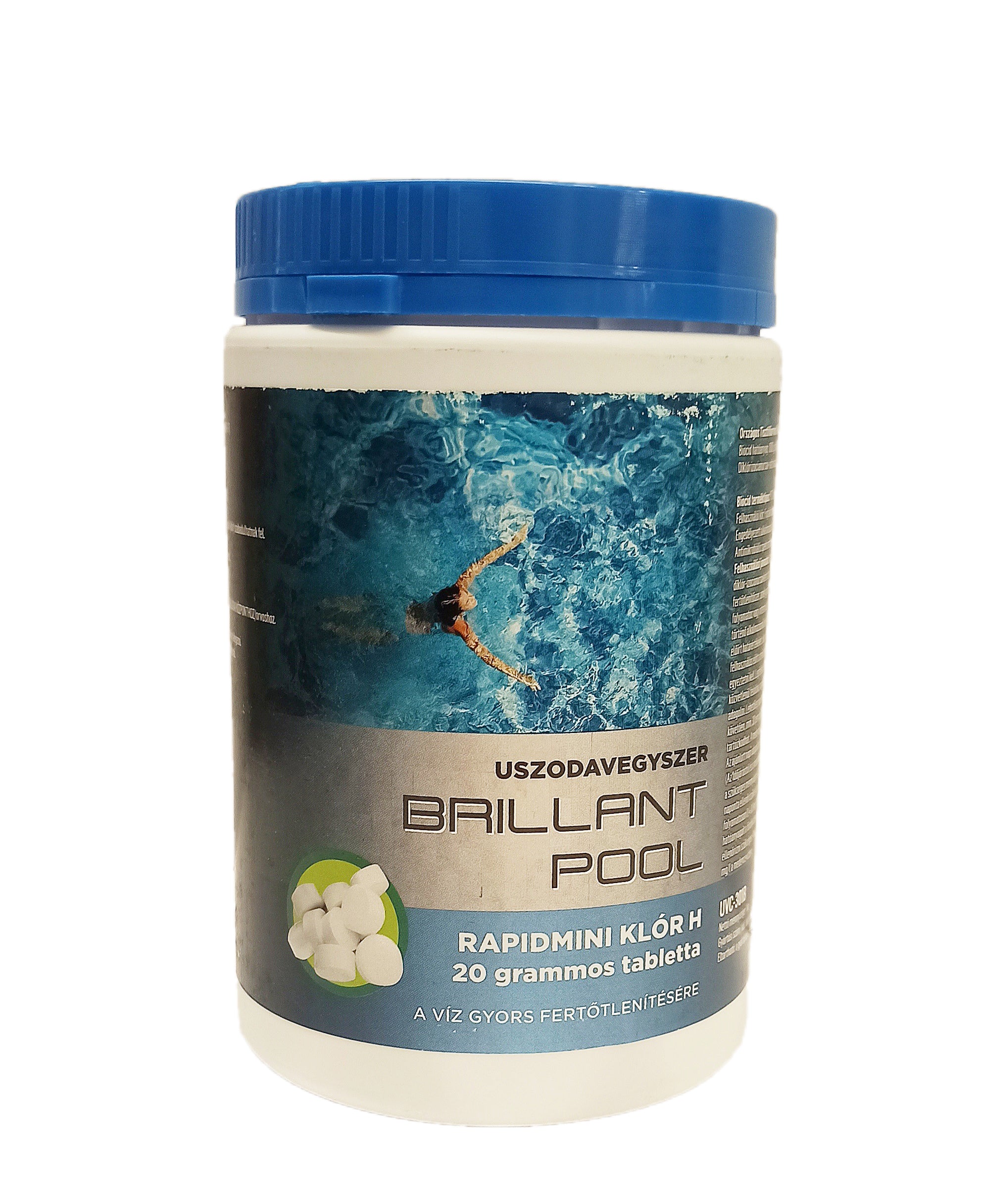 Rapidmini chlór 20 g tablety 1 kg BRILLANT POOL