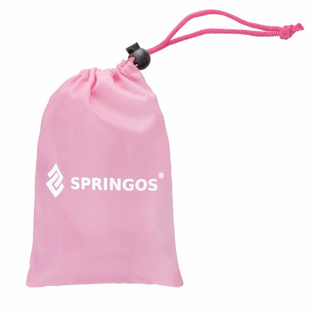 Súprava 4 posilňovacích (odporových) gumičiek SPRINGOS PINK MINI BAND