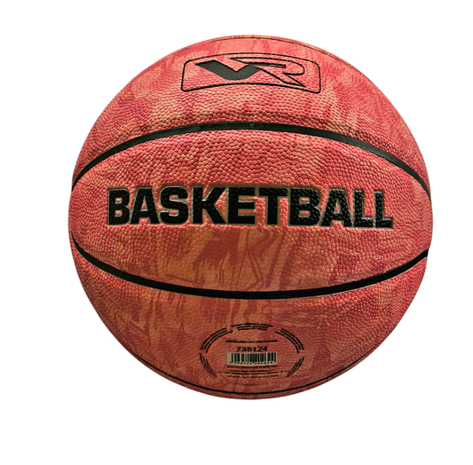 Basketbalová lopta, veľkosť 7, VEKTORY INDOOR / OUTDOOR Červená 