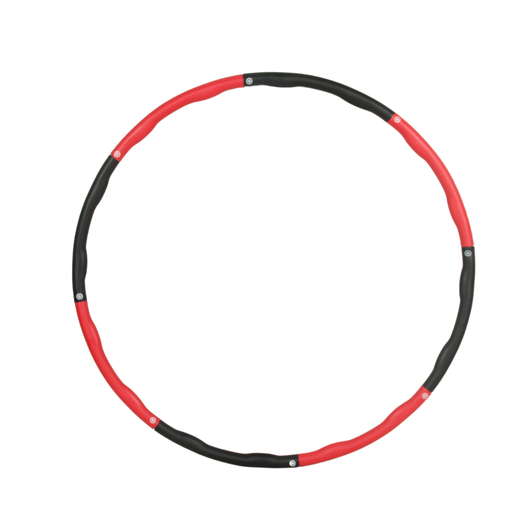 S-SPORT Masážna obruč/hrudný kruh, 100 cm ČERVENÁ