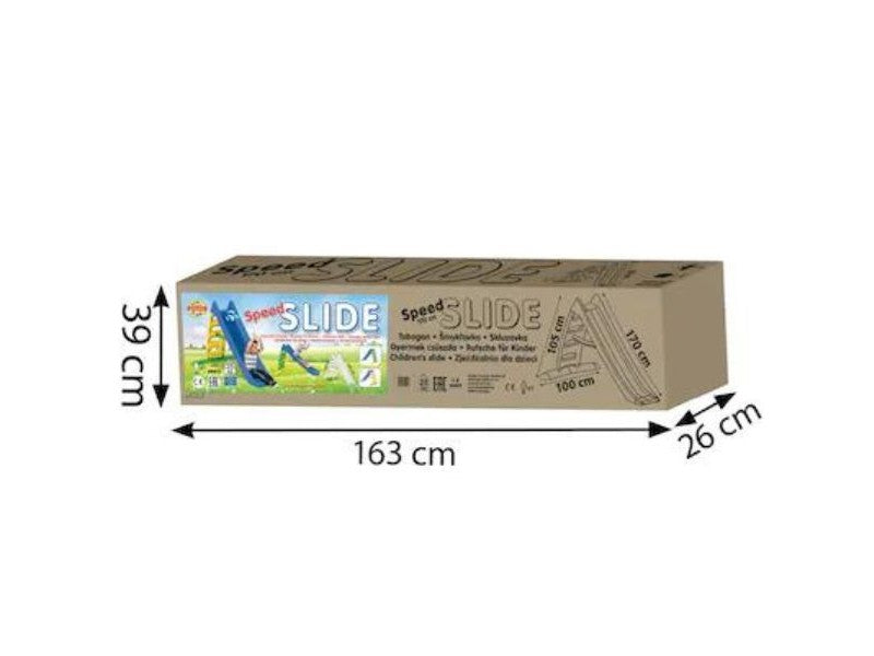 SPEED Slide, modrá 170 cm DOREX