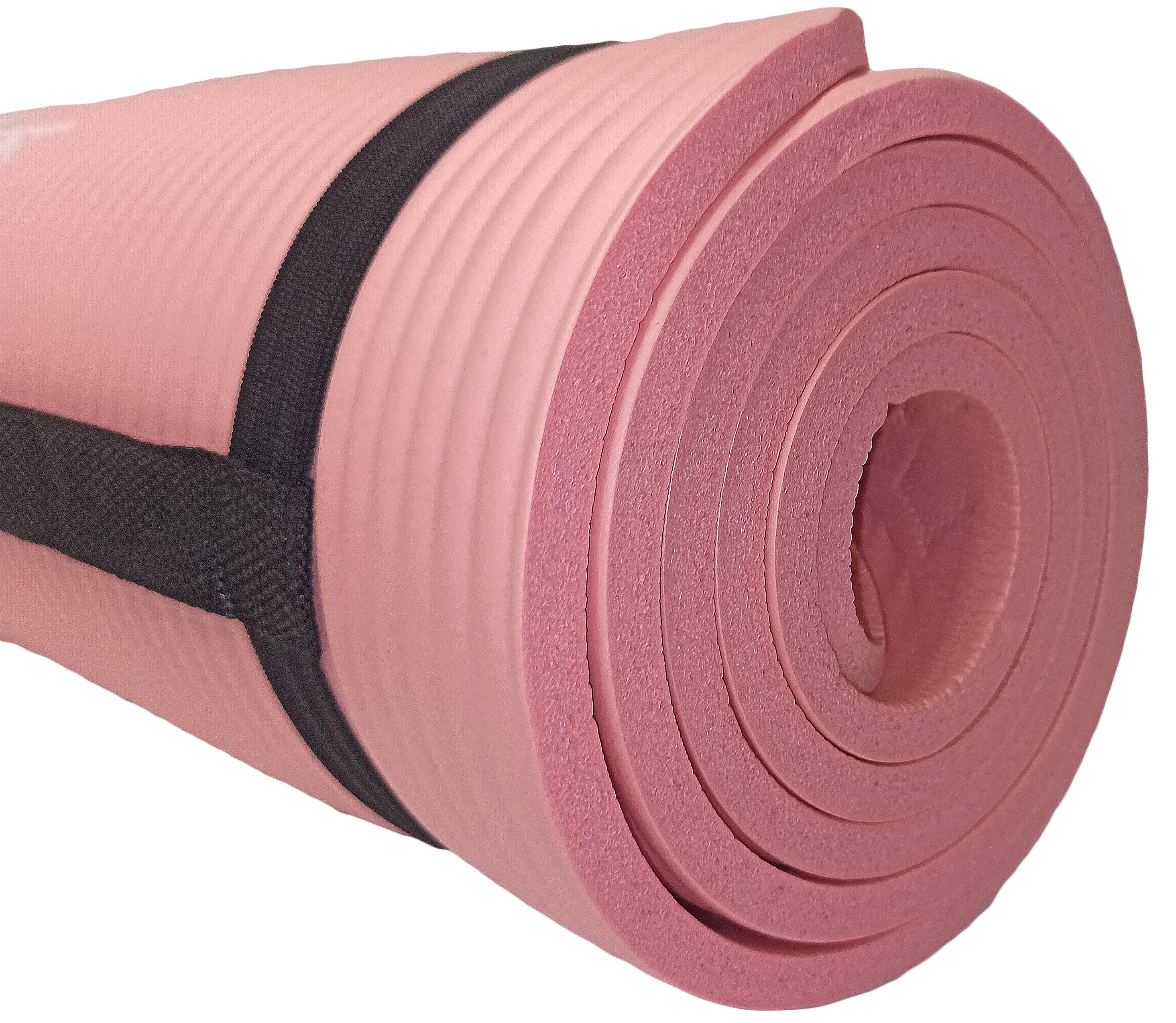 S-SPORT Podložka na jogu / fitness podložka, hrubá, fialová