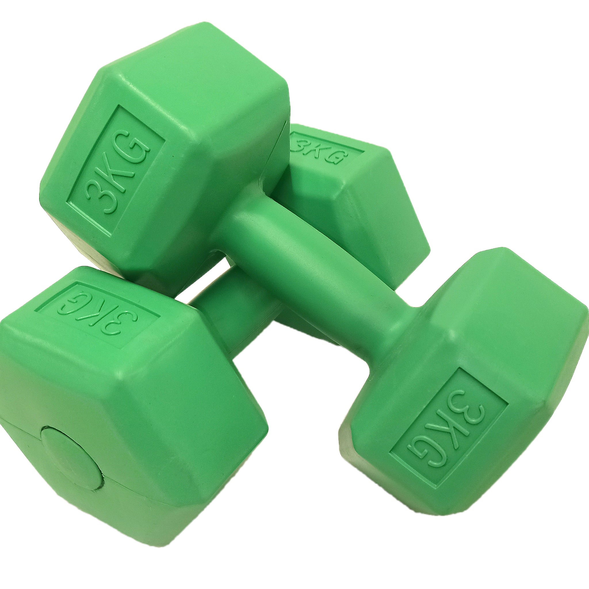 PVC ručná činka, šesťhranná 2x3 kg SPARTAN