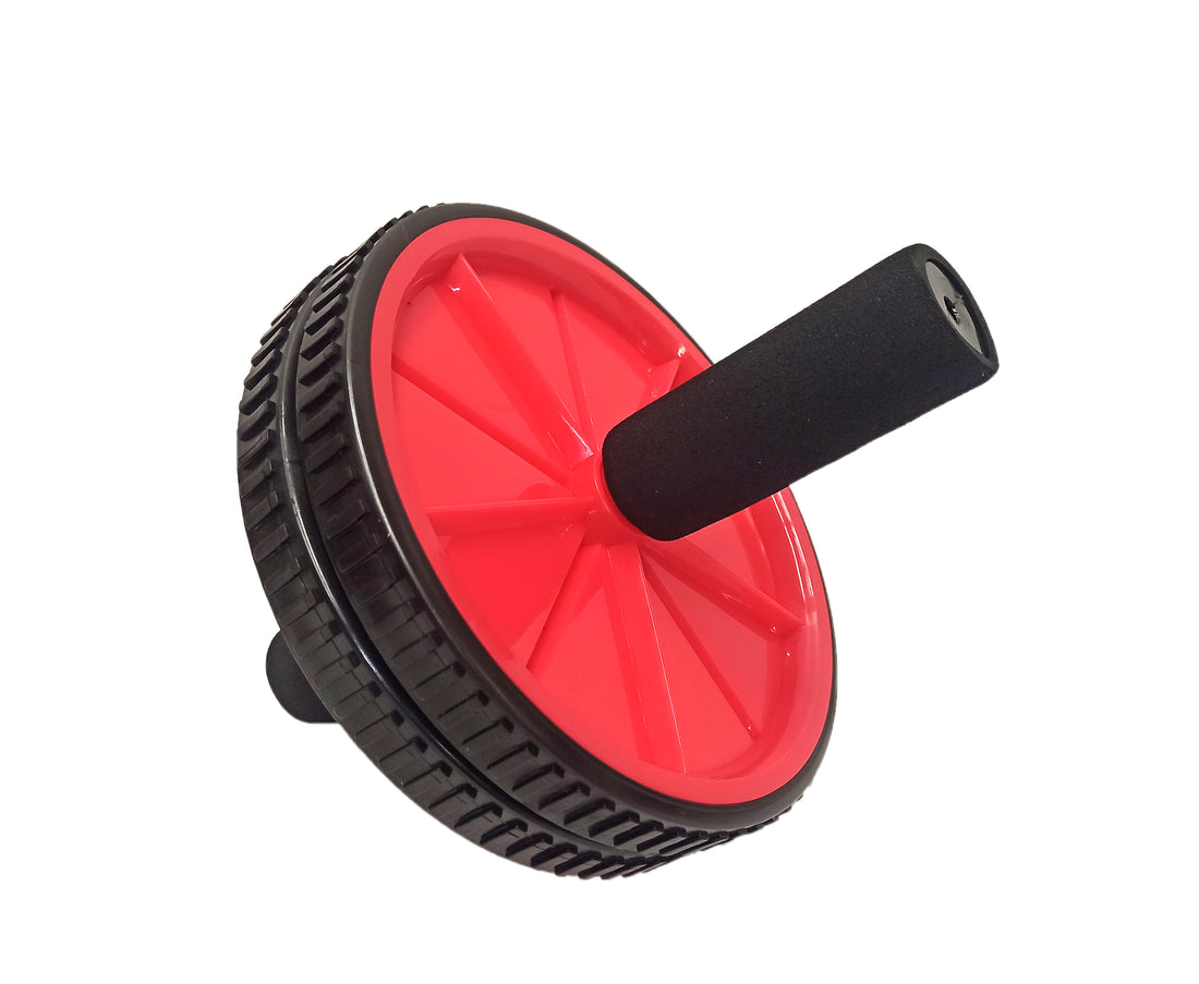 S-SPORT Fitness koliesko na posilňovanie brucha a rúk, dvojité