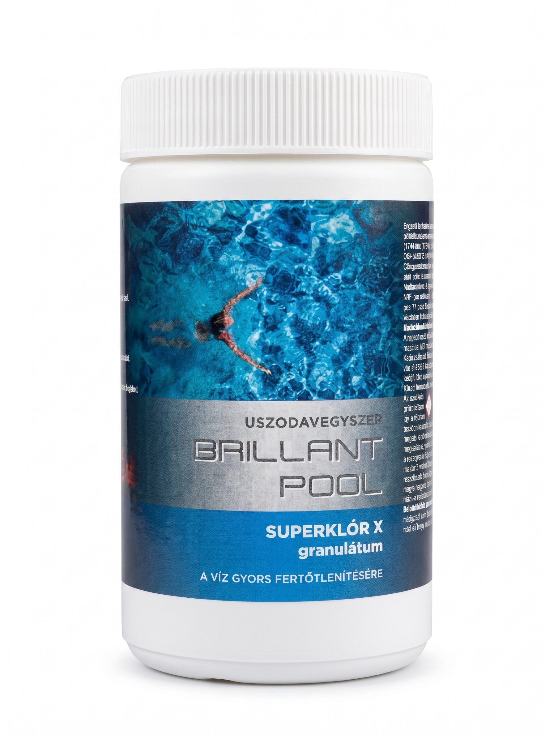 Super Chlór Chlórové granule, 1 kg BRILLANT POOL